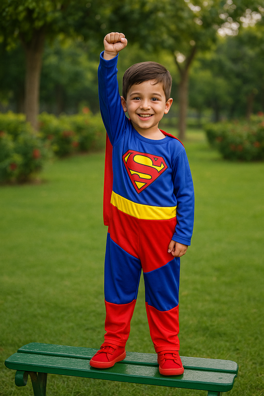 Superman Costume for Kids – Heroic Style Dress