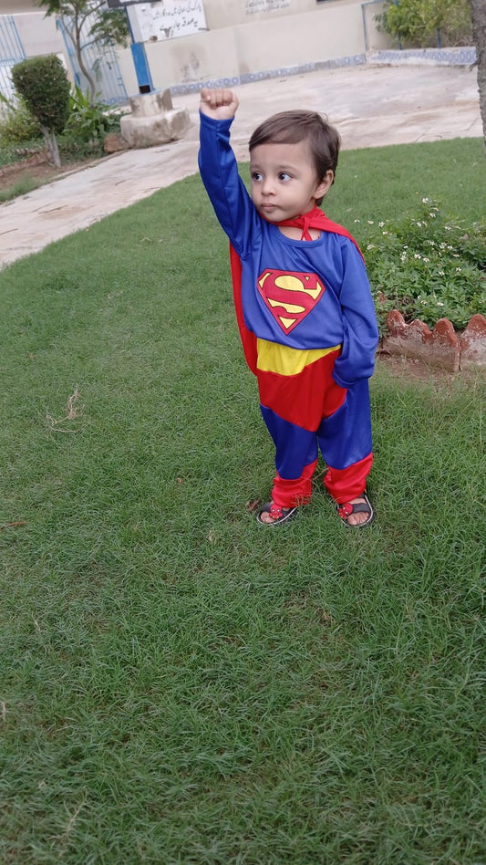Superman Costume for Kids – Heroic Style Dress